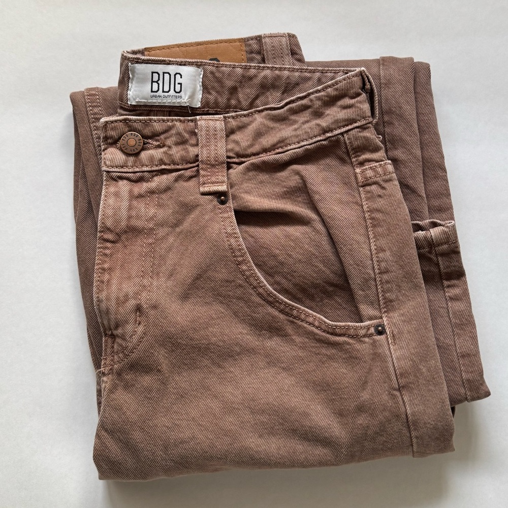 BDG Brown Cargo Denim Pant